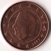 Belgien 5 Cent 2007 aus original KMS