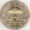 Deutschland 20 Cent G Karlsruhe 2004 aus original KMS