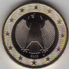 Deutschland 1 Euro D München 2003 aus original KMS