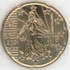 Frankreich 20 Cent 2001