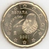 Spanien 20 Cent 2001