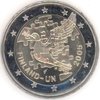2 Euro Gedenkmünze Finnland 2005 Vereinte Nationen