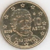 Griechenland 10 Cent 2002 Fremdprägung