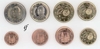 Spanien alle 8 Münzen 2001