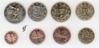Griechenland alle 8 Münzen 2004 Diskuswerfer