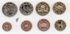 Österreich alle 8 Münzen 2004
