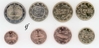 Griechenland alle 8 Münzen 2007 Römische Verträge