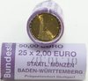 Rolle 2 Euro Gedenkmünzen Deutschland 2008 F Hamburger Michel