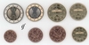 Deutschland alle 8 Münzen G Karlsruhe 2003