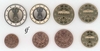 Deutschland alle 8 Münzen G Karlsruhe 2004