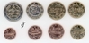 Griechenland alle 8 Münzen 2008
