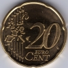 20 Cent Finnland 2002 Stempelausbruch