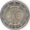 2 Euro Gedenkmünze Luxemburg 2009 WWU
