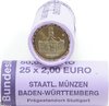 Rolle 2 Euro Gedenkmünzen Deutschland 2009 F Ludwigskirche