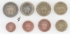 Vatikan alle 8 Münzen 2005 Sede Vacante