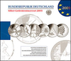 Deutschland Silber Gedenkmünzenset 2009 PP