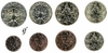 Frankreich alle 8 Münzen 2011