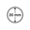 Münzkapseln Innendurchmesser 20 mm