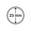 Münzkapseln Innendurchmesser 23 mm