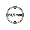 Münzkapseln Innendurchmesser 23,5 mm