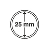 Münzkapseln Innendurchmesser 25 mm