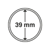 Münzkapseln Innendurchmesser 39 mm