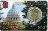 Vatikan original Coincard 50 Cent 2011