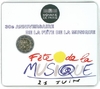 2 Euro Coincard Frankreich 2011 Musik