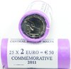 Rolle 2 Euro Gedenkmünzen Malta 2011 Wahl