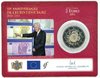 2 Euro Coincard Luxemburg 2012 10 Jahre Euro Bargeld