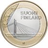 Finnland 5 Euro 2012 Lappland Holzfällerbrücke