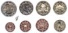Österreich alle 8 Münzen 2012