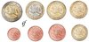 Litauen alle 8 Münzen 2015