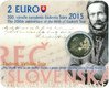 2 Euro Coincard Slowakei 2015 Ludovit Stur