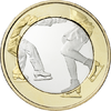 Finnland 5 Euro 2015 Sport Münzen Eiskunstlauf