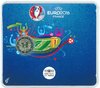 2 Euro Coincard Frankreich 2016 UEFA