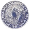 Silber Kookaburra 1oz 1991