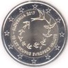 2 Euro Gedenkmünze Slowenien 2017 Euro-Einführung