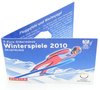 Österreich 5 Euro 2010 Skisprung Silber im Miniblister