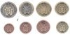 Vatikan alle 8 Münzen 2017