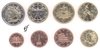Italien alle 8 Münzen 2017