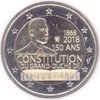2 Euro Gedenkmünze Luxemburg 2018 Verfassung