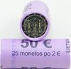 Rolle 2 Euro Gedenkmünzen Litauen 2018 Gesang und Tanzfestival