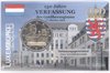 2 Euro Coincard / Infokarte Luxemburg 2018 Verfassung