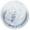 Silber Kongo Silberrücken Gorilla 1oz 2018