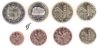 Andorra alle 8 Münzen gemischter Jahrgang