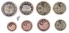 Andorra alle 8 Münzen 2018