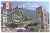 2 Euro Coincard / Infokarte Andorra 2018 Verfassung
