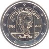 2 Euro Gedenkmünze Vatikan 2018 Padre Pio in Kapsel