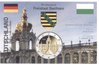 2 Euro Coincard / Infokarte Deutschland 2016 Sachsen